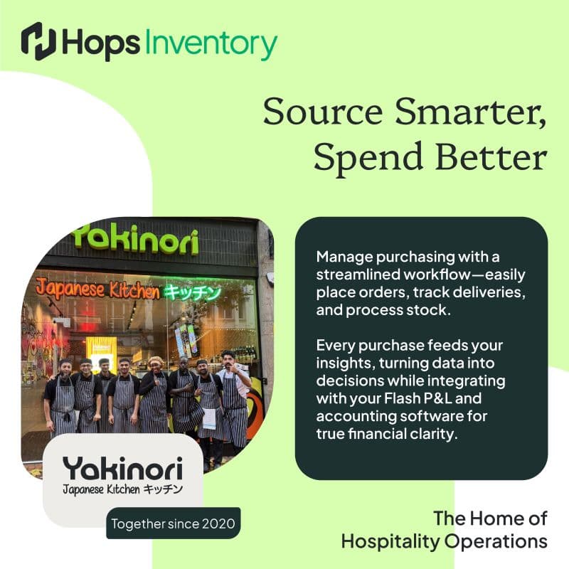 Hops Inventory with Yakinori