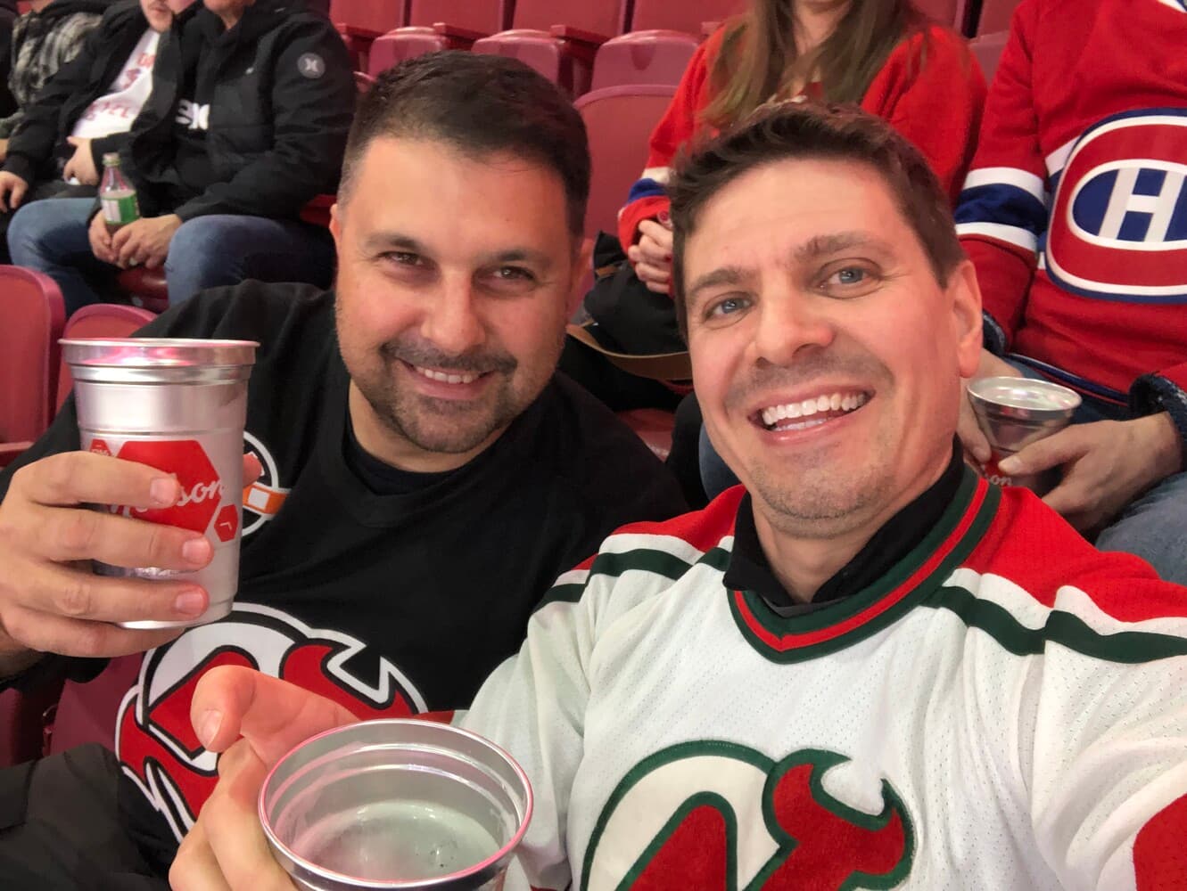 Robbie and Aaron in Canada